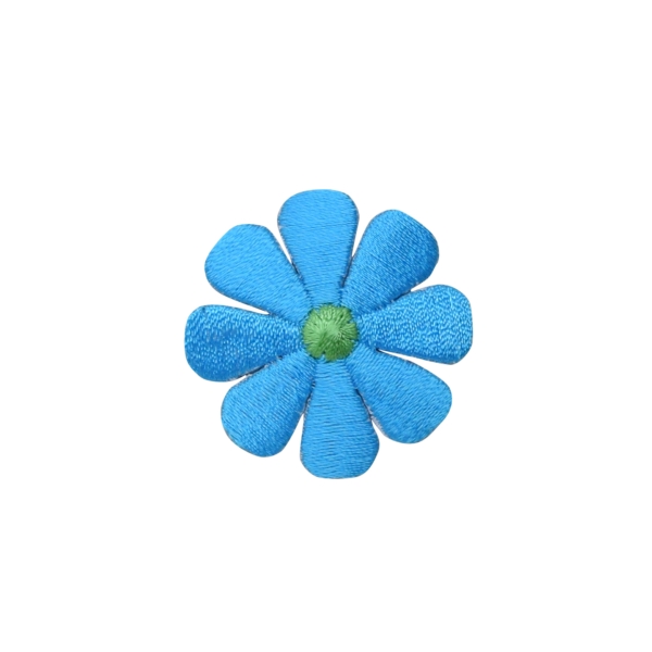 Medium Turquoise Blue Daisy Flower