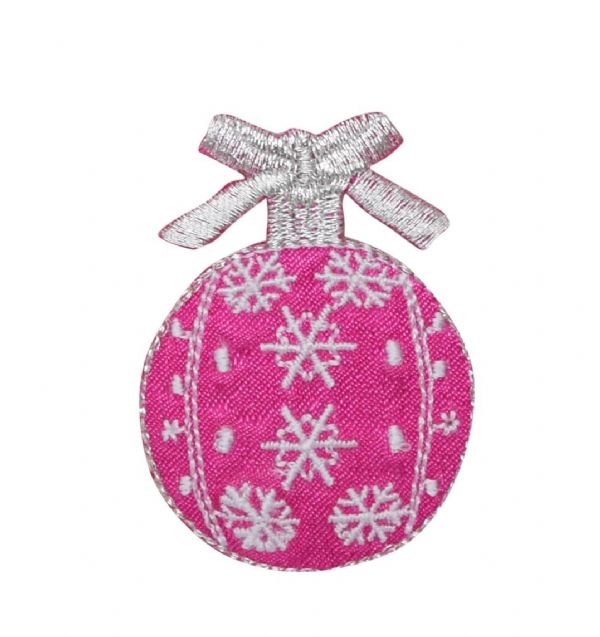 Christmas Ornament - Hot Pink CLEARANCE