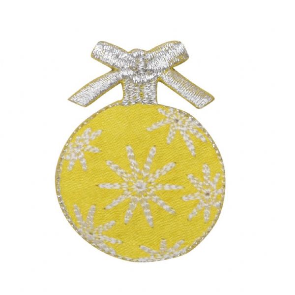 Christmas Ornament - Yellow CLEARANCE