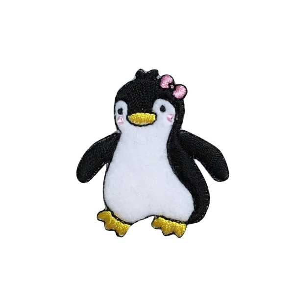 Girl Penguin With Pink Bow