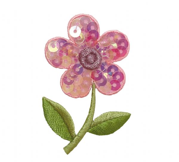 Pink Sequin Flower - CLEARANCE
