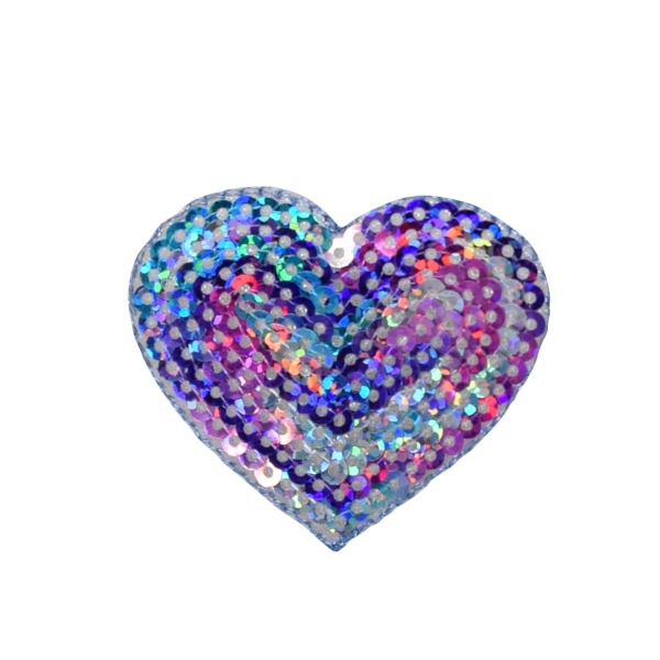 Sequin Heart - Multicolor