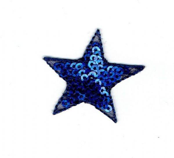 Sequin Star - Royal Blue