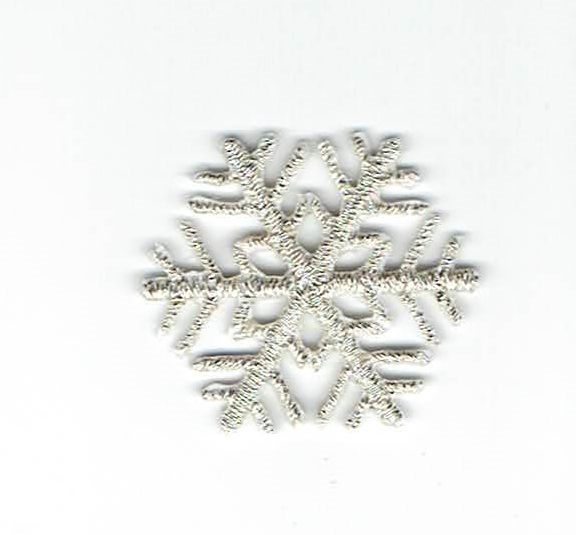 Small Silver Snowflake