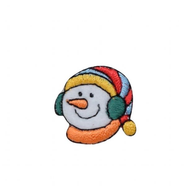 Christmas Snowman Face