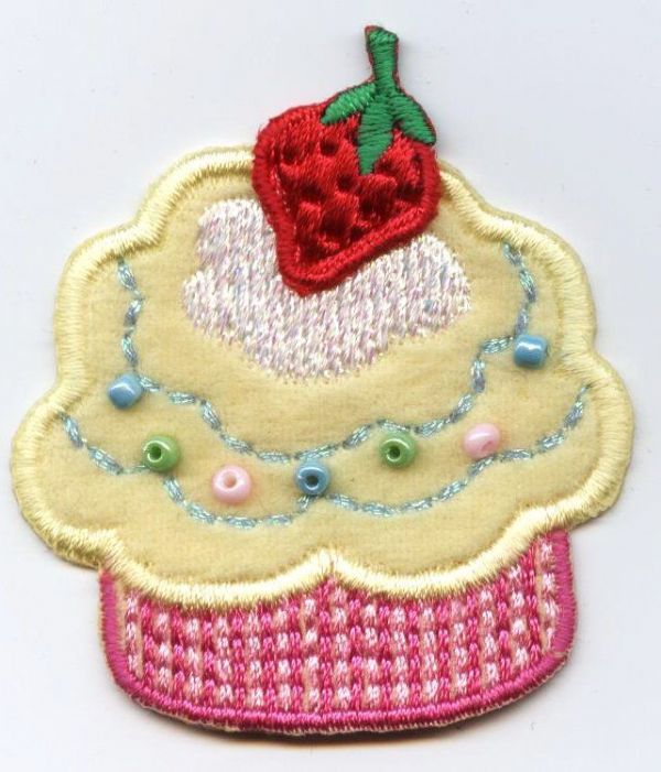 Cupcake with Strawberry CLEARANCE