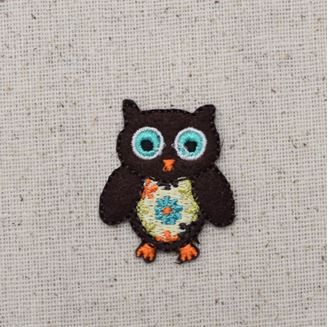 Small Brown Retro Owl