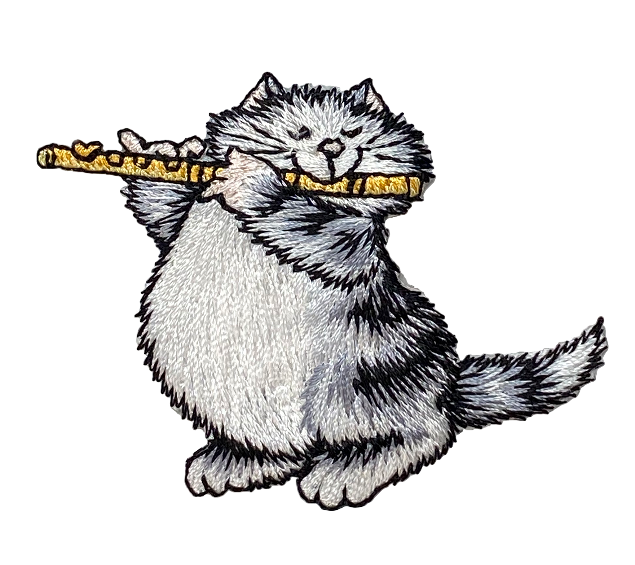 Cat with Flute