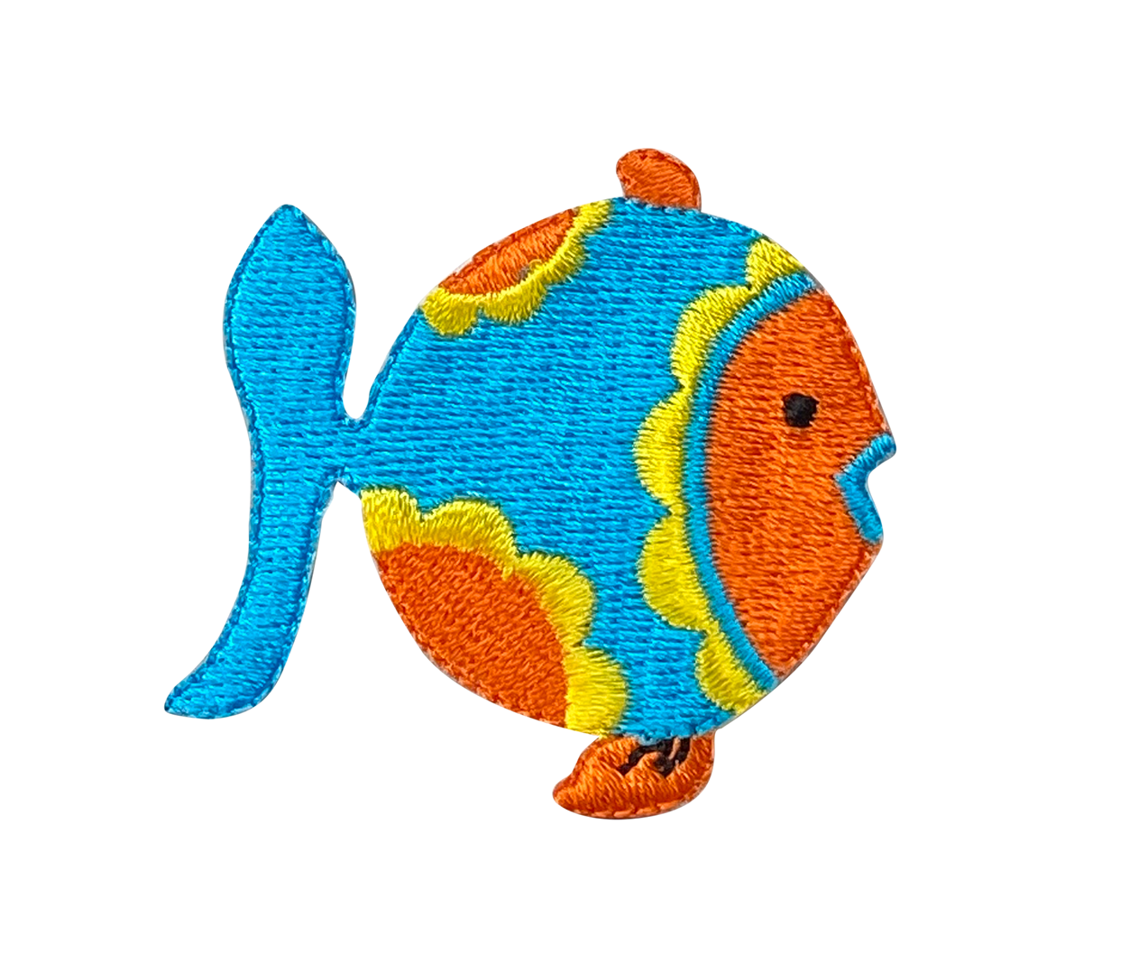 Colorful Fish Iron on Applique