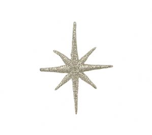 Silver Nativity Star 1.25