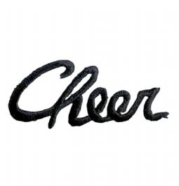 Black CHEER Word CLEARANCE