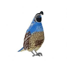 California Quail, Facing Right