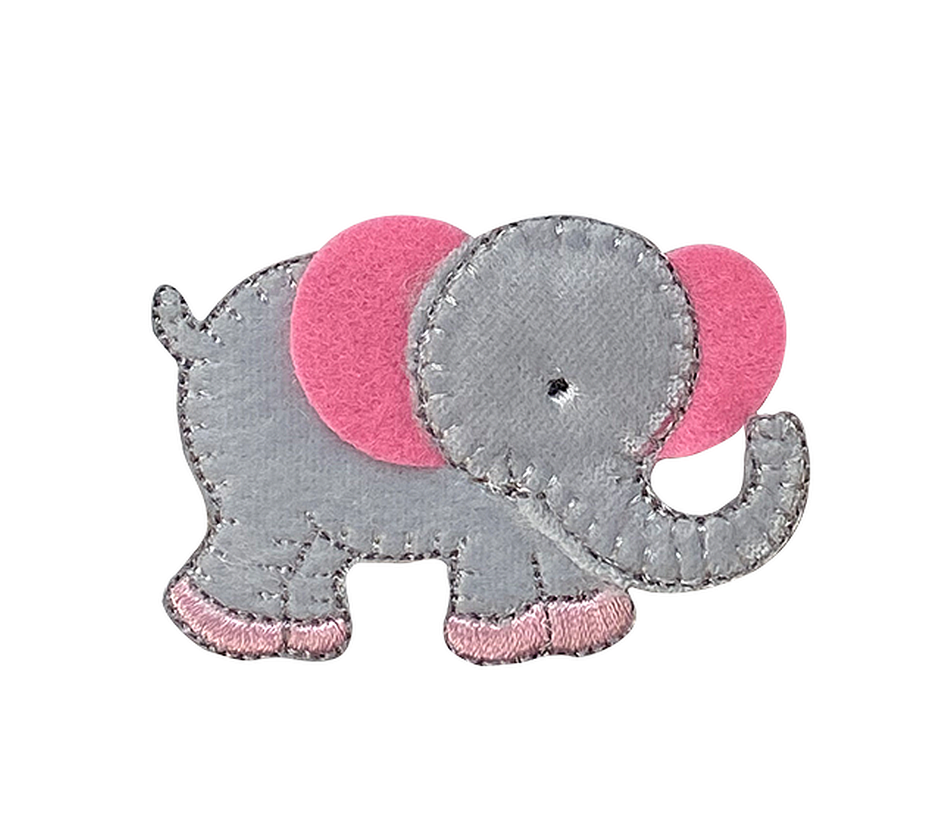 Elephant with Pink Ears