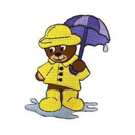 Bear in Yellow Rain Slicker