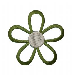 Open Green Daisy Flower CLEARANCE