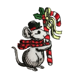 Christmas Mouse - Candy Cane