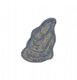 Single Oyster Embroidered Patch