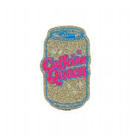 Caffeine Queen Embroidered Patch