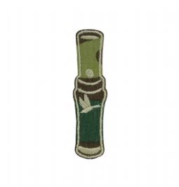 Camo Duck Call Embroidered Patch