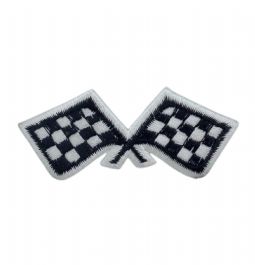 Racing Flags Embroidered Patch