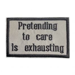 Pretending to Care Is Exhausting