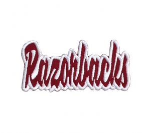 Razorbacks, 2x4, Cardinal Red/White