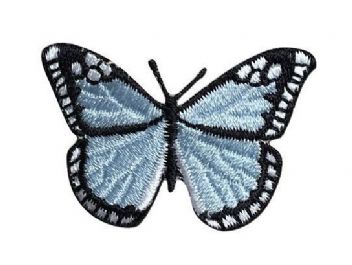 Light Blue/Black Butterfly 3