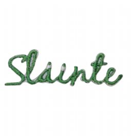 Green Slainte Irish Greeting CLEARANCE