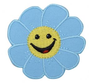 Blue Smiling Daisy Flower CLEARANCE
