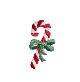 Candy Cane - Green Bow