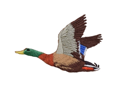 Flying Mallard Duck - Left