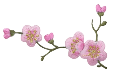 Pink Cherry Blossom - Left