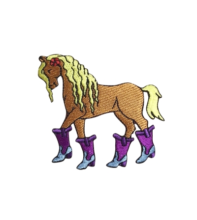 Horse With Boots