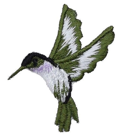 Hummingbird - Left Lavender