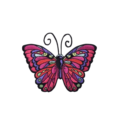 Large Pink Jewel tone Butterfly