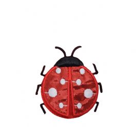 Small Layered Red Ladybug