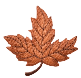 Large Leaf - Brown