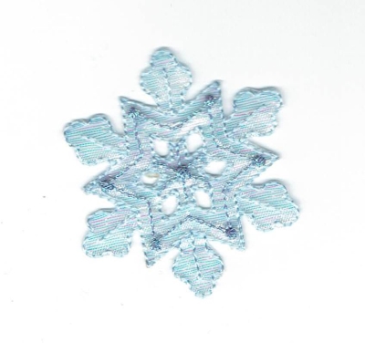 Medium Blue Snowflake