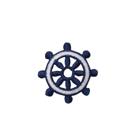 Ships Wheel - Blue/White 