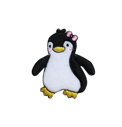 Girl Penguin With Pink Bow