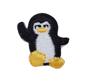 Small Waving Penguin