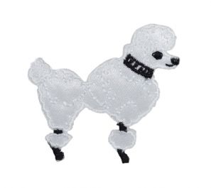 White Poodle - XS - Facing Right