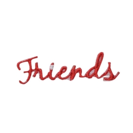 Red Friends Greeting