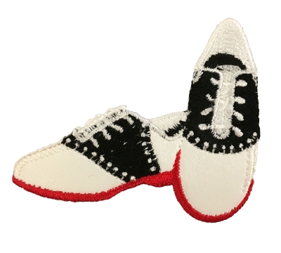 Saddle Shoes - Red Sole