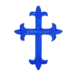 Royal Blue Religious Cross