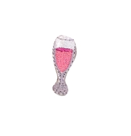Small Pink Champagne Glass