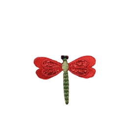 Red Layered Dragonfly