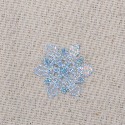 Small Blue Snowflake
