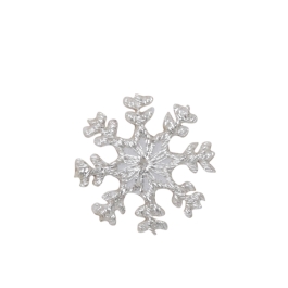 Small Silver Snowflake