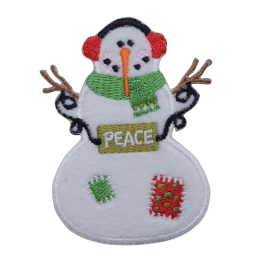 Snowman - Peace Sign